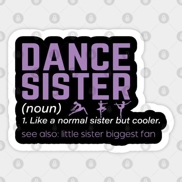 Dance Sister Definition Funny Dancing Sister Competition Team Sticker by Nisrine